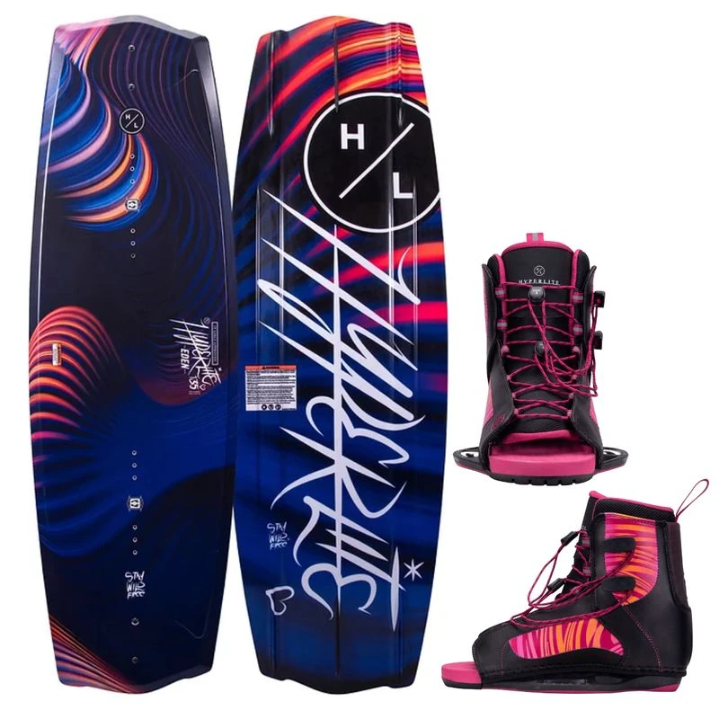 Hyperlite Eden 2.0 Wakeboard Package W/ Jinx Binding 2 Hyperlite Eden 2.0 Wakeboard Package W/ Jinx Binding - Image 2