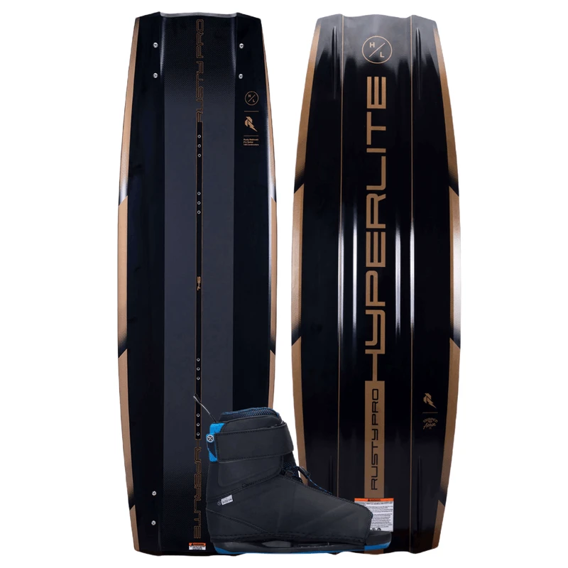 Hyperlite Rusty Pro W/ Session Binding Wakeboard Package 2 Hyperlite Rusty Pro W/ Session Binding Wakeboard Package - Image 2