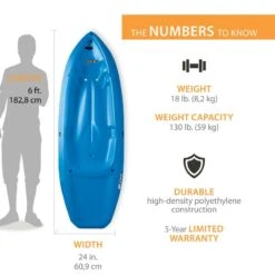 Lifetime Wave 60 Kayak - Kids' 10 Lifetime Wave 60 Kayak - Kids' -Hyperlite Shop 423128 800 auto